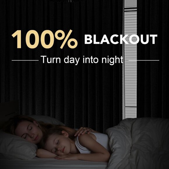 H.VERSAILTEX 100% Blackout Thermal Insulated Curtains, 2 Panels (52 x 96 inches) - Picture 3 of 10